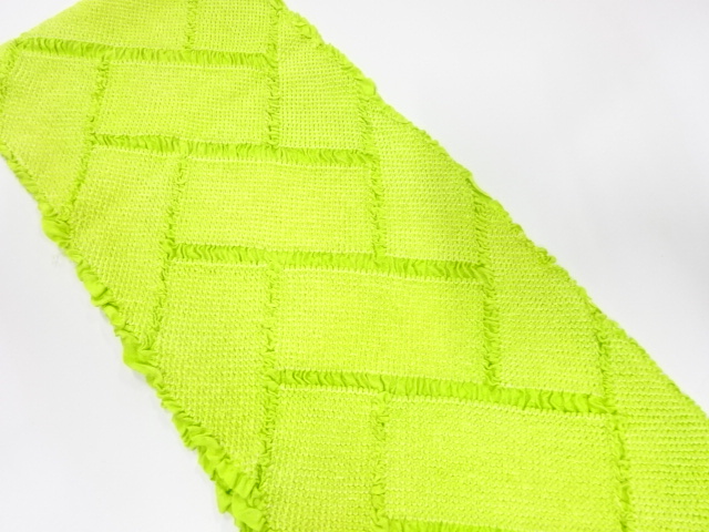  正絹　振袖用　絞り　帯揚げ